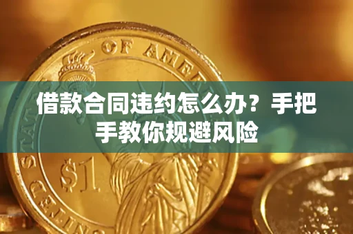 北京借款合同违约怎么办？手把手教你规避风险