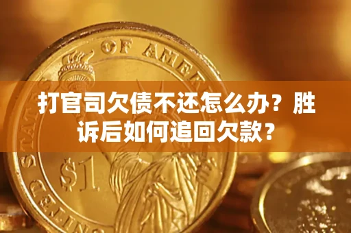 北京打官司欠债不还怎么办？胜诉后如何追回欠款？