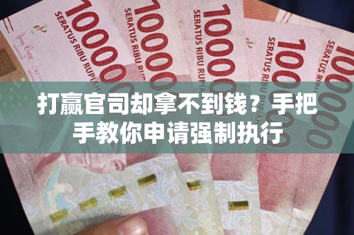 北京打赢官司却拿不到钱？手把手教你申请强制执行