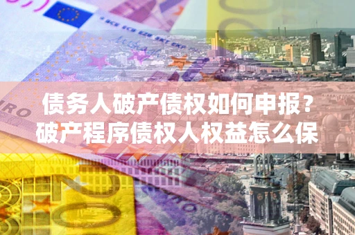北京债务人破产债权如何申报？破产程序债权人权益怎么保障？