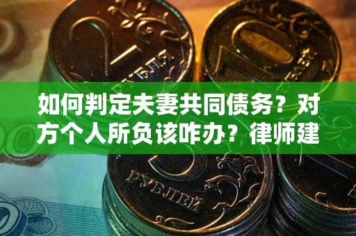 北京如何判定夫妻共同债务？对方个人所负该咋办？律师建议