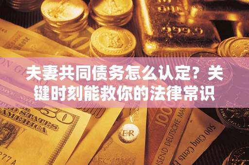 北京夫妻共同债务怎么认定？关键时刻能救你的法律常识