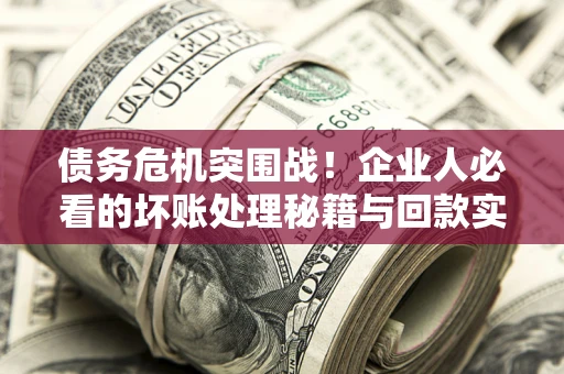 北京债务危机突围战！企业人必看的坏账处理秘籍与回款实战指南